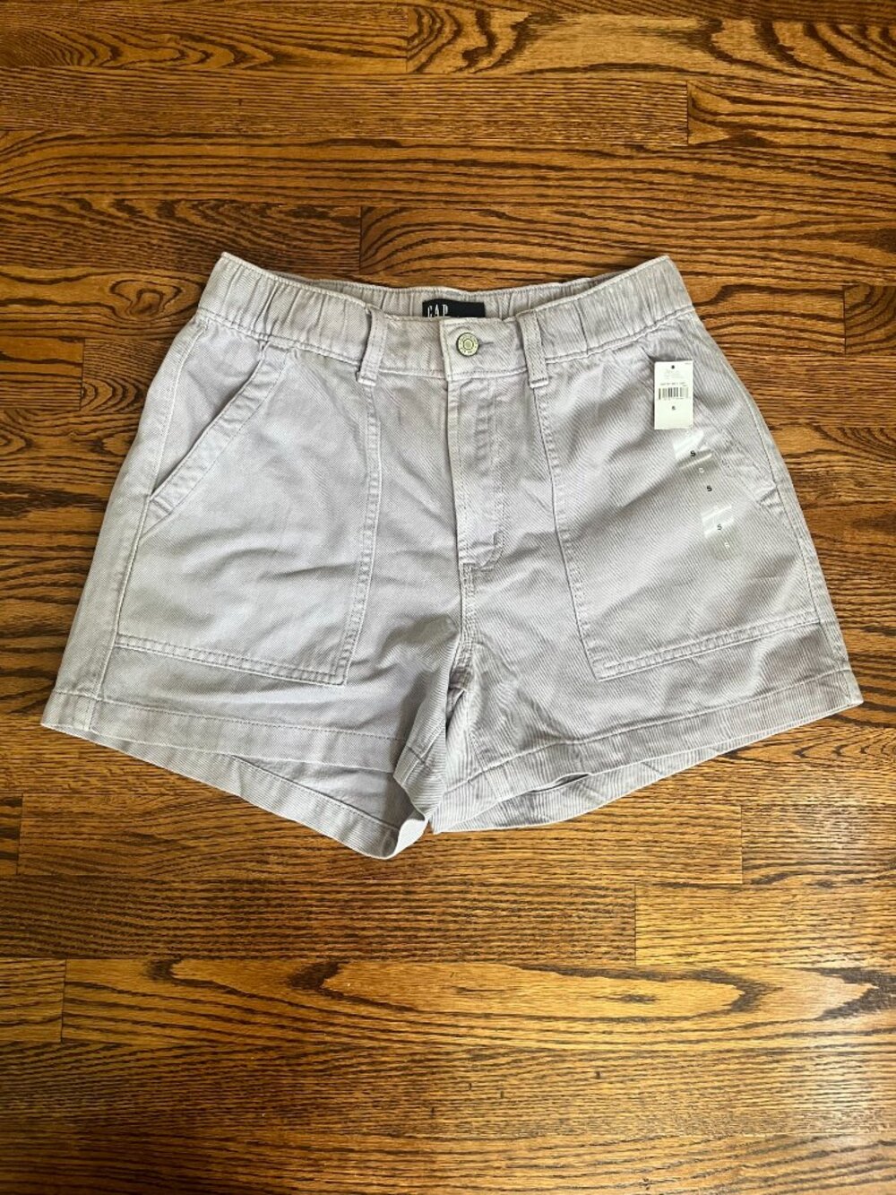 New! GAP Denim Lavender Purple Women's Shorts Size Small Ultrasoft Relaxed Lilac